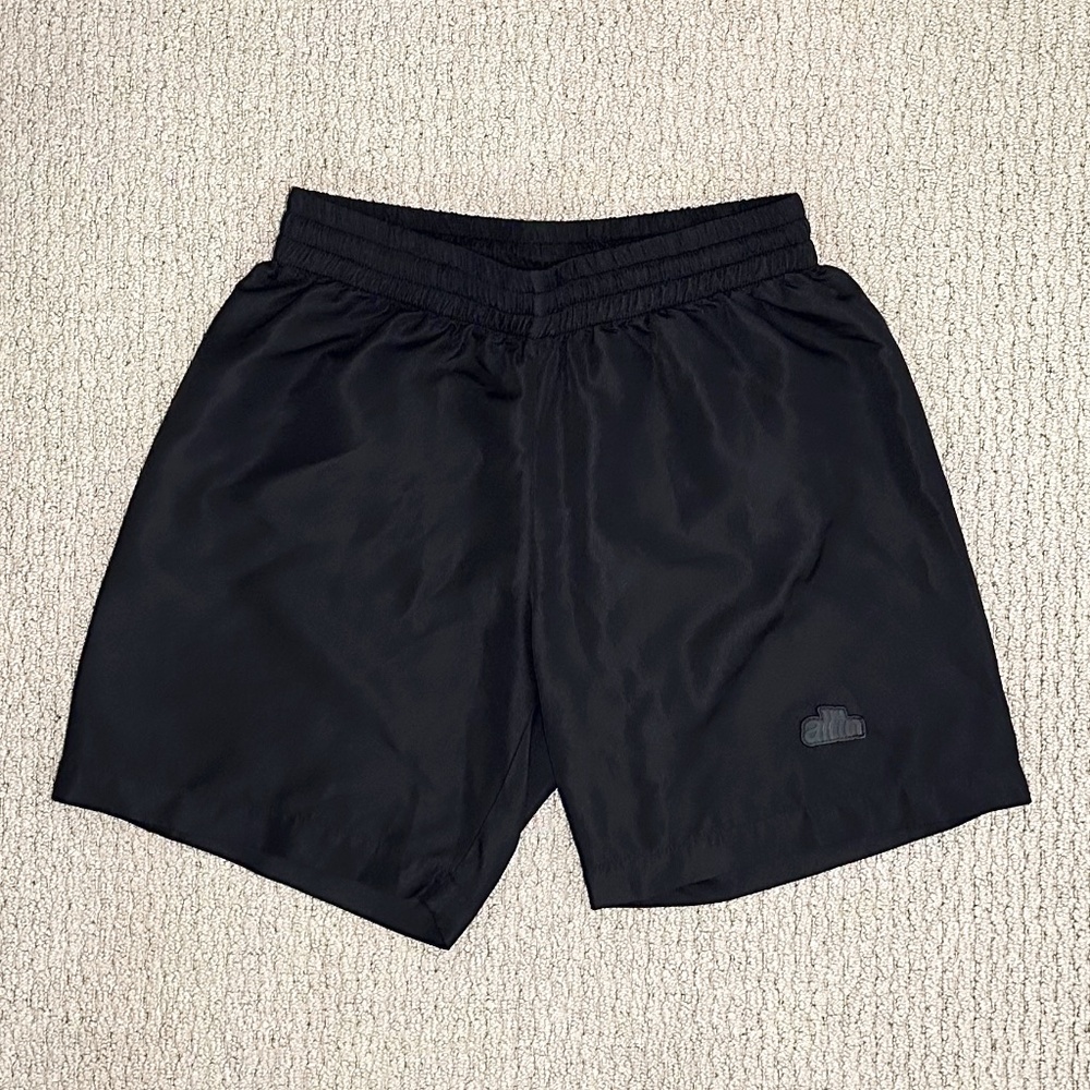 all in Black Gym Shorts